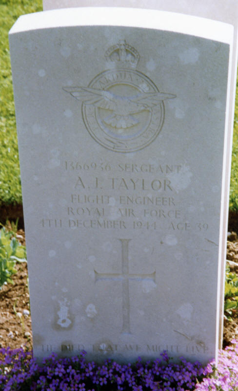 Sgt Alexander John Taylor<br/><br /><br />died December 4th, 1944